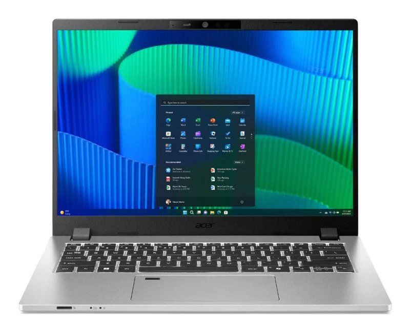 Image of Acer Acer TravelMate P2 (TMP214-56-TCO) Intel Core 5 120U, 8GB, 256GB SSD, 14" WUXGA, Win11Pro Notebook NX.BD3EK.002