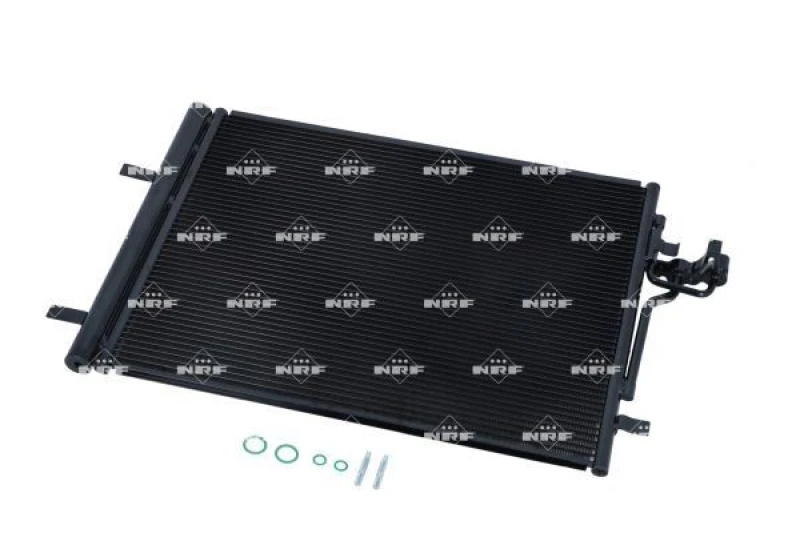 Image of NRF 350375 Condenser EASY FIT with seal ring, with nitrogen filling Condenser,air conditioning (448)
