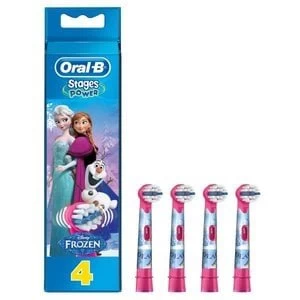 image of Oral B Kids Disney Frozen Toothbrush Replacement Heads 4Pcs