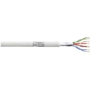 image of LogiLink CPV0017 Network cable CAT 5e SF/UTP 4 x 2 x 0.13 mm² Grey 100 m