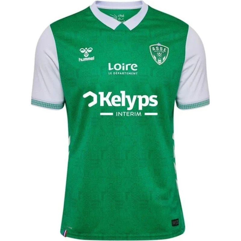 Image of Hummel Saint Etienne Home Shirt 25/26 Mens Green male Small