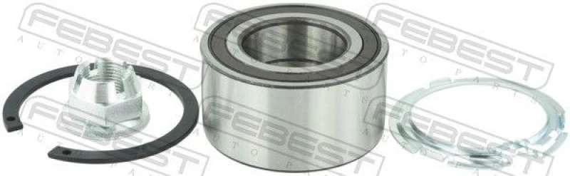 Image of FEBEST DAC42770039M-KIT Wheel bearing kit Front Axle, with ABS sensor ring Wheel Bearing Kit (654)
