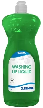 image of Washing Up Liquid - 1 Litre 02082X CLEENOL