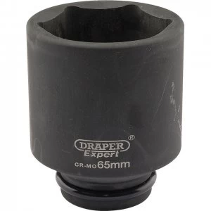 Image of Draper Expert 3/4" Drive Deep Hexagon Impact Socket Metric 3/4" 65mm