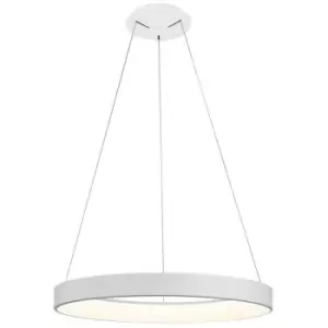 Image of Built-in LED suspension Fusion white 1 bulb 50cm
