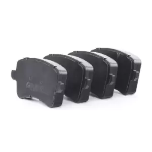 Image of A.B.S. Brake pad set 37588 Brake pads,Brake pad set, disc brake AUDI,A4 Avant (8K5, B8),Q5 (8RB),A4 Limousine (8K2, B8),A5 Sportback (8TA)