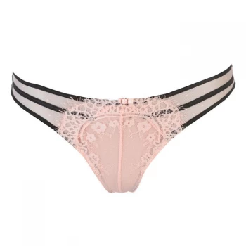 Image of Ann Summers Ann Between Sheets Briefs - Peach