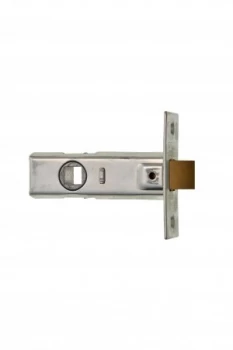 Image of Wickes Tubular Door Latch - Nickel 64mm