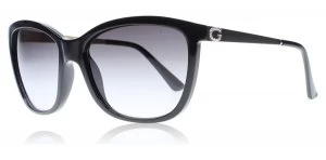 image of Guess GU7444 Sunglasses Matte Black 01B 58mm