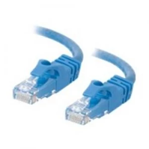Image of C2G 20m Cat6 550 MHz Snagless Patch Cable - Blue