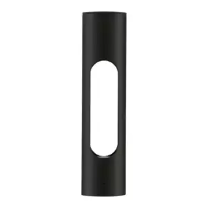 Image of Hawaii 36cm Outdoor Bollard Black Aluminium LED 12W 372Lm 3000K IP65 - Merano