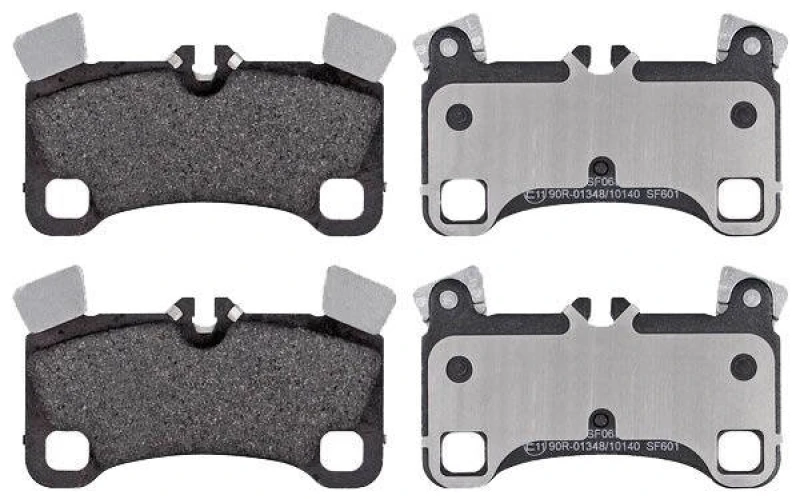 Image of A.B.S. 37696 Brake pad set prepared for wear warning indicator Brake Pad Set,disc brake (402)