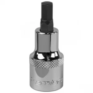 image of Sealey SBH019 Hex Socket Bit 7mm 1/2"Sq Drive