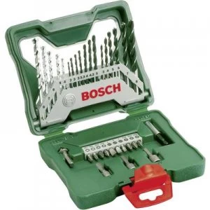 Image of Bosch Accessories 2607019325 X-Line 33 Piece Universal drill bit set
