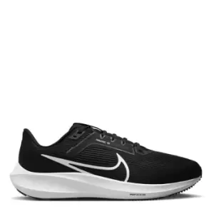 Image of Nike Air Zoom Pegasus 40 Wide Fit Running Trainers Mens - Black