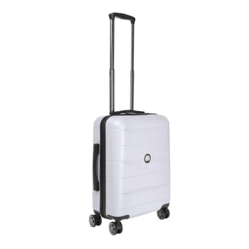 Image of Delsey Comete 4 Wheel Silver Suitcase