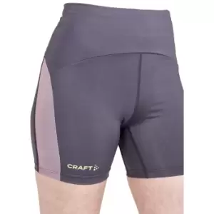 image of Craft Womens/Ladies Pro Hypervent Shorts (L) (Granite/Gerbera)