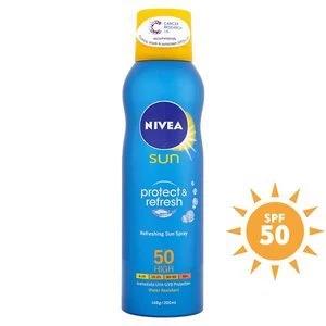 Image of Nivea Sun Protect and Refresh SPF50 200ml
