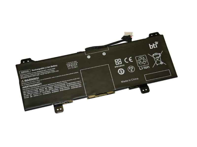 Image of BTI BTI 47.3 2 cell GB02XL compatible battery for HP - COMPAQ CHROMEBOOK X360 14B-CA0017TU CHROMEBOOK X360 14B-CA0016TU CHROMEBOOK X360 14B-CA0015TU G