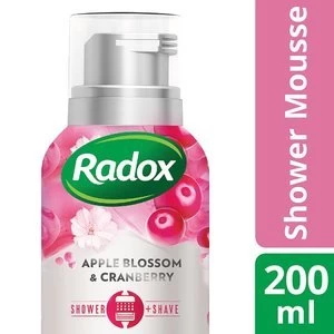 Radox Feel Vivacious Shower Mousse 200ml