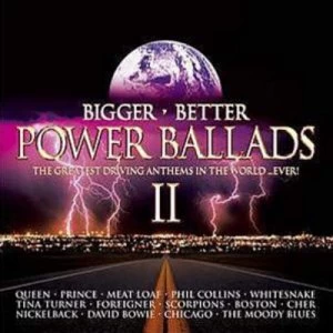 Image of Bigger Better Power Ballads by Various Artists CD Album