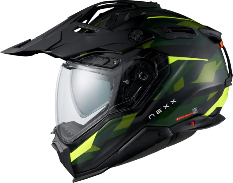 Image of Nexx X.WED3 Trailmania Green Neon Matt Adventure Helmet Size XL