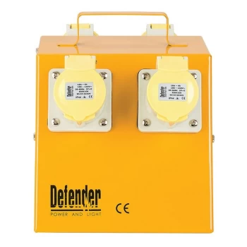 Image of Defender 4 Way Splitter Box 4X16A - Defender Power And Light