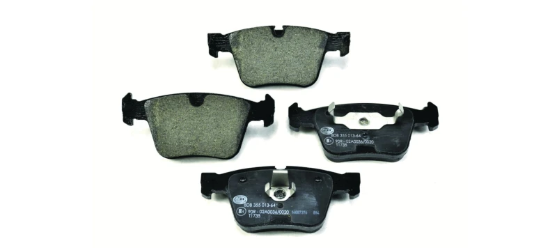 Image of HELLA Brake pad set HELLA 8DB 355 013-641