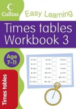 Image of Collins Easy Learning Times Tables. Workbook 3 Age 7-11 by Simon Greaves Paperback