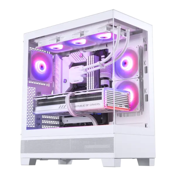 Image of Phanteks XT View DRGB Mid-Tower Gaming PC Case - White - PH-XT523V1_DWT01