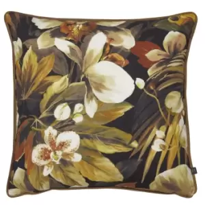 Image of Prestigious Textiles Moorea Floral Cushion Cover (55cm x 55cm) (Papaya)
