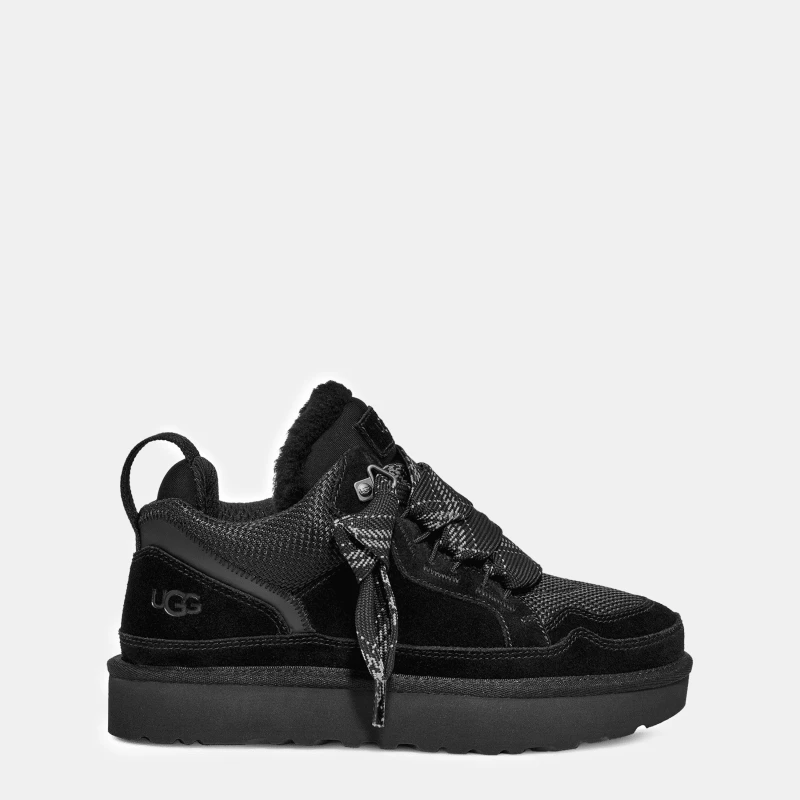 Image of Ugg Lowmel Trainers Black female 6 (39)