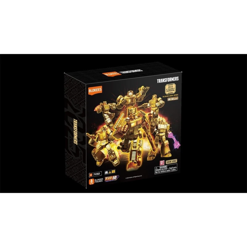Image of Blokees Blokees Transformers Golden Lagoon 2025 Limited Edition YV 02 unisex One Size
