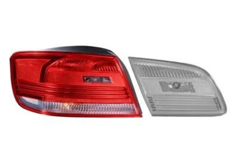 Image of VAN WEZEL 0659921U Rear light Outer section, with bulb holder, Left Combination Rearlight (391)