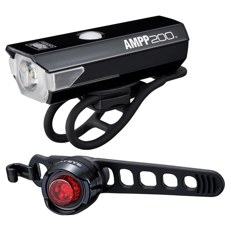 Image of Cateye Cateye AMPP200 Orb Lighting Set - Black One Size Unisex