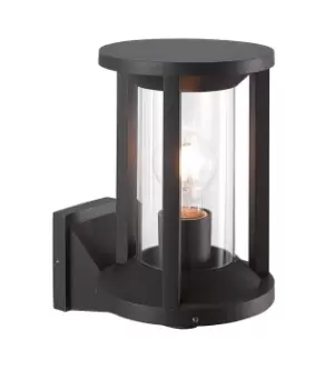 image of Skaneateles Wall Lamp Lantern, 1 x E27, IP65, Anthracite