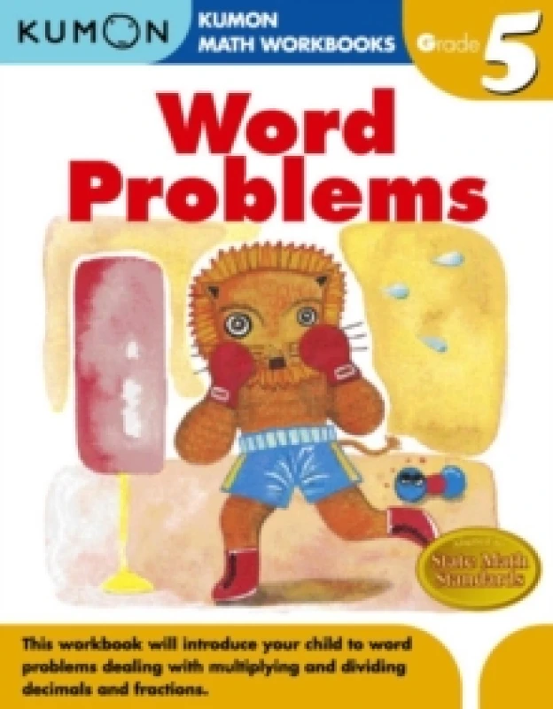 Image of Word Problems Grade 5 by Kumon Publishing Paperback