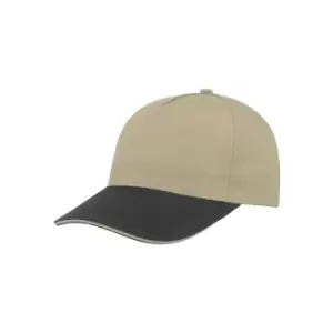 Image of Atlantis Start 5 Sandwich 5 Panel Cap (Pack of 2) (One Size) (Ecru/Navy)