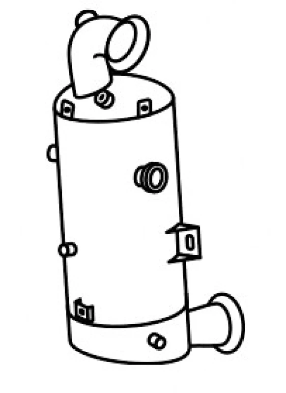 Image of SCR Catalytic Converter VEGAZ CSCR-005QP