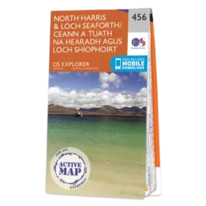 Image of Map of North Harris & Loch Seaforth