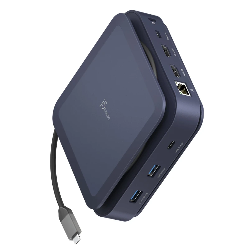Image of j5 create j5create JCD3196 Type-C Dock Dual 4K HDMI , Black JCD3196