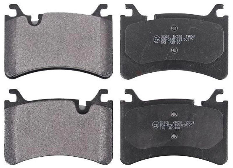 Image of A.B.S. 35305 Brake pad set prepared for wear warning indicator Brake Pad Set,disc brake (402)