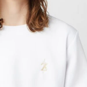 Image of Nintendo Zelda Unisex Embroidered Sweatshirt - White - L