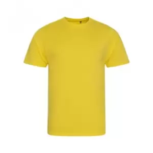 image of Ecologie Mens Organic Cascades T-Shirt (M) (Sun Yellow)