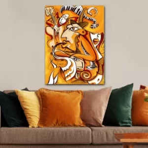 Image of 150711482_70100 Multicolor Decorative Canvas Painting