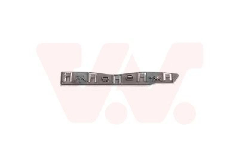 Image of VAN WEZEL Bumper bracket VAN WEZEL 1638567