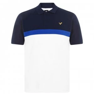 image of VOI Pescara Polo Shirt Mens - Navy/Blue/White