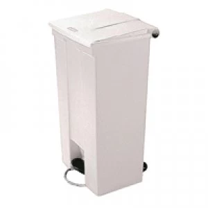 Image of Slingsby Step-On Container 68L White 324296