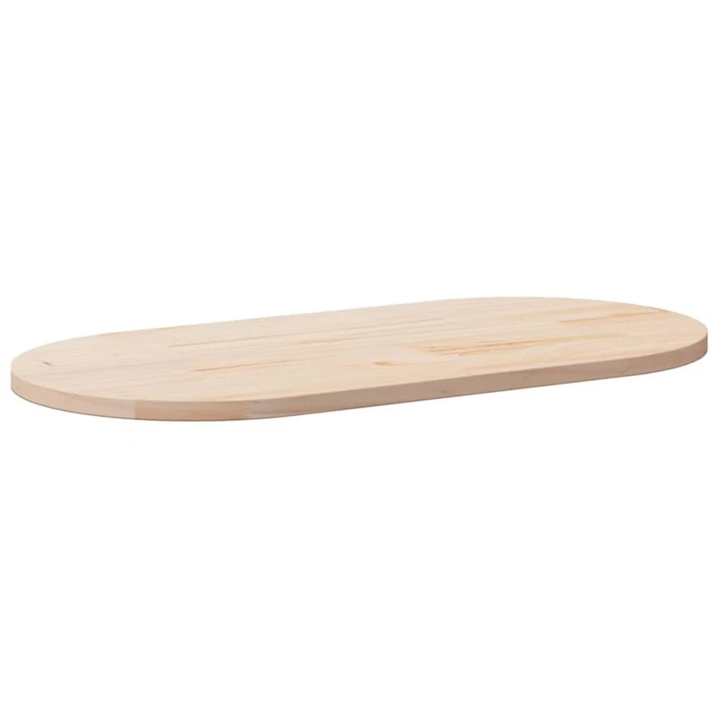Image of VIDAXL Vidaxl - Table Top 100x50x2.5cm Solid Wood Pine Oval 8720845805609