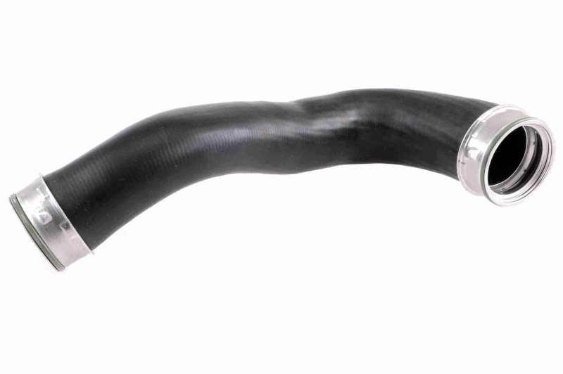 Image of VAICO V10-3818 Turbocharger Hose Rubber with fabric lining, Q+, original equipment manufacturer quality Rubber with fabric lining Charger Intake Hose